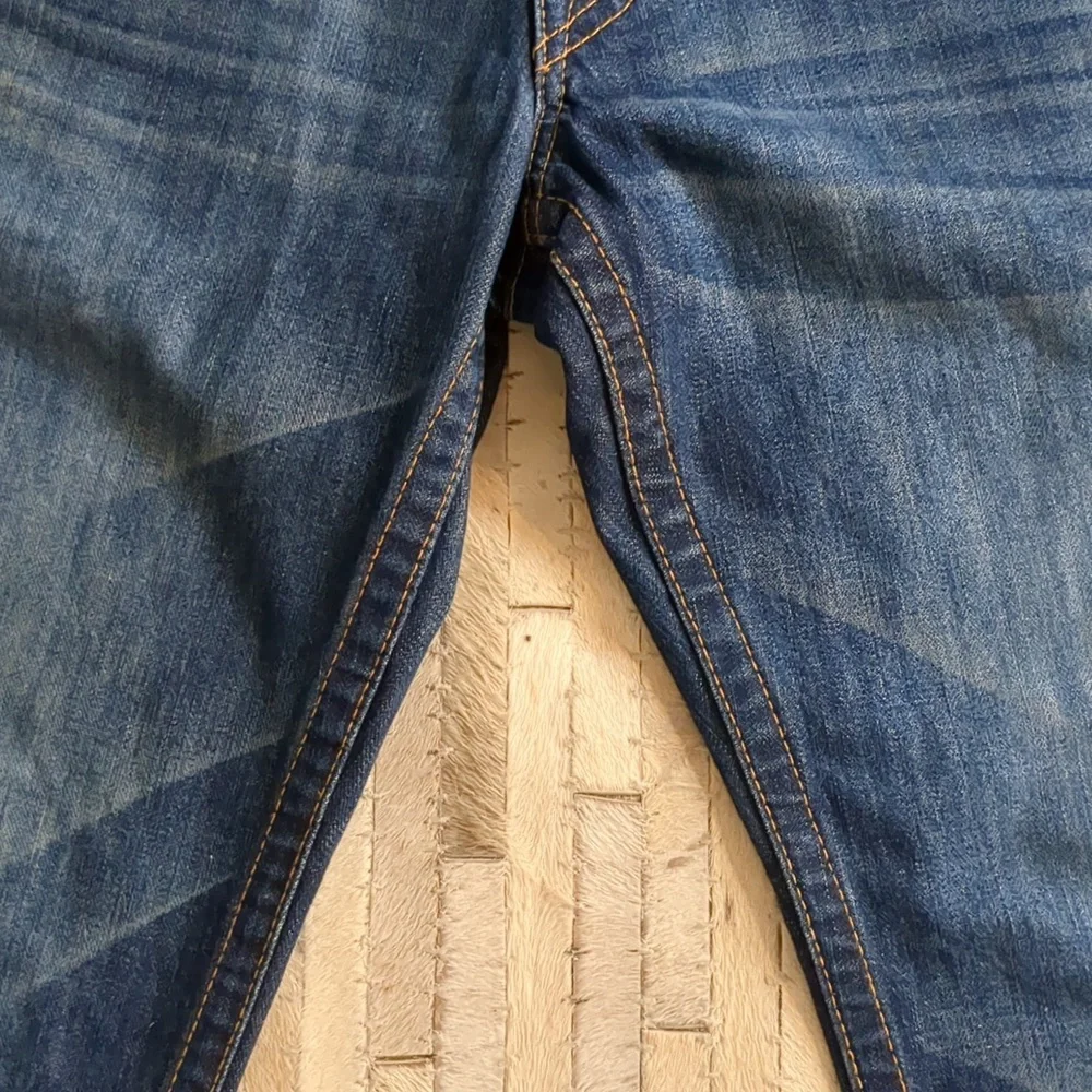 True‎ Religion Men's Dark Wash Y2K Bootcut Jeans Size 33